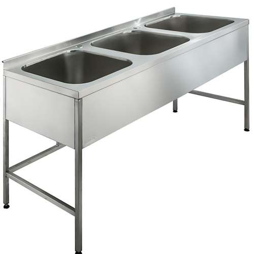 Ванна моечная Rada ВВ3/553-18/7БН